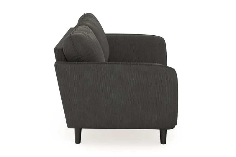 Trend Lyx 2-personers Manchestersofa - Mørkegrå - Møbler - Sofaer - 2 personers sofa
