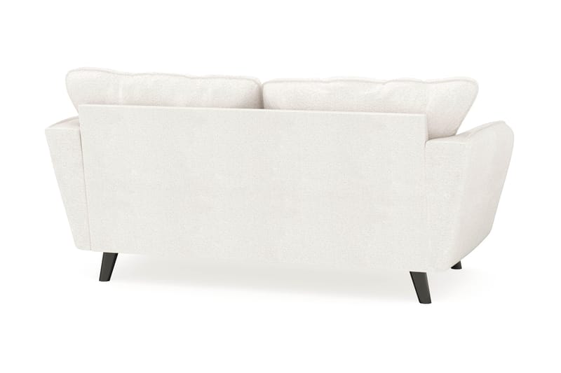 Trend Lyx 2-personers Sofa i Bouclé - Hvid - Møbler - Sofaer - 2 personers sofa