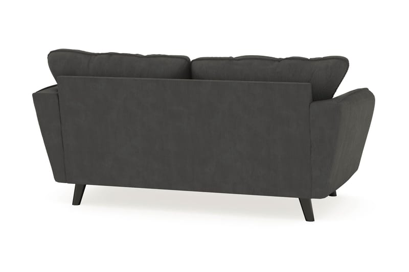Trend Lyx 2-personers Manchestersofa - Mørkegrå - Møbler - Sofaer - 2 personers sofa