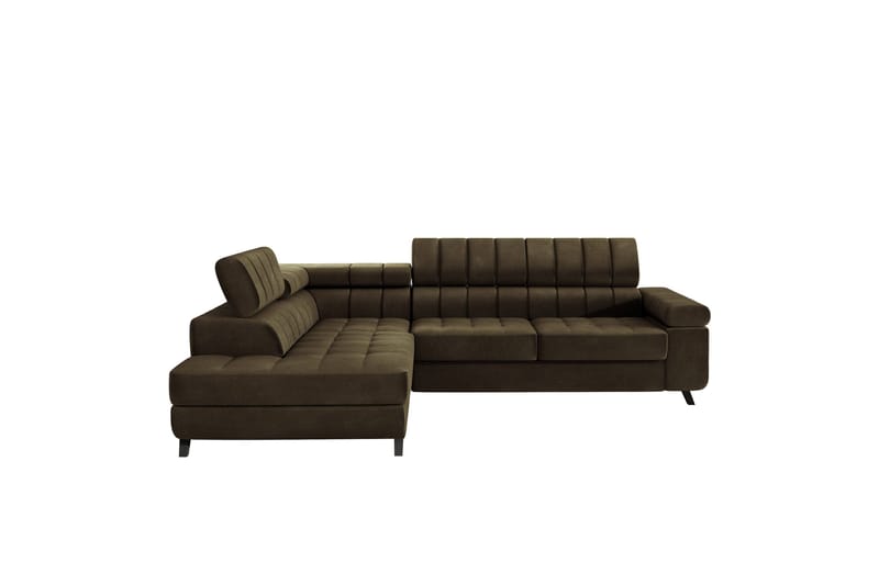 Amshyttan Sofa med Chaiselong 3-personers, Brun