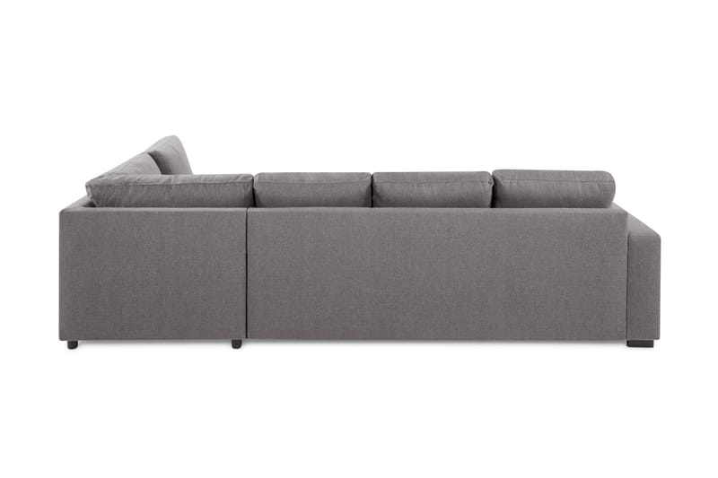 Crazy Limited Edition 3-Pers. Sofa med Chaiselong Højre - Lysegrå - Sofa med chaiselong - 3 personers sofa med chaiselong