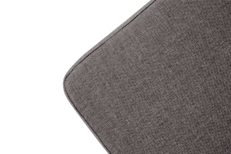 Crazy Limited Edition 4-personers Højrevendt L-formet Chaiselongsofa i Stof - Grå - Møbler - Sofaer - Sofa med chaiselong