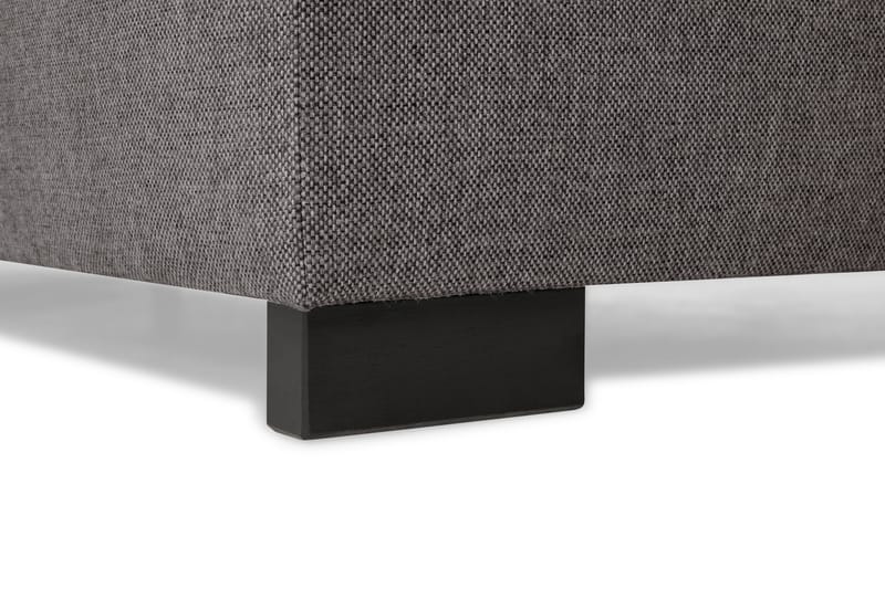 Crazy Limited Edition 4-personers Højrevendt L-formet Chaiselongsofa i Stof - Grå - Møbler - Sofaer - Sofa med chaiselong
