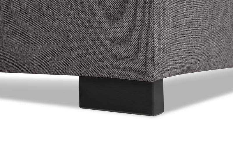 Crazy Limited Edition 4-personers Venstrevendt L-formet Dyb Chaiselongsofa i Stof - Grå - Møbler - Sofaer - Sofa med chaiselong