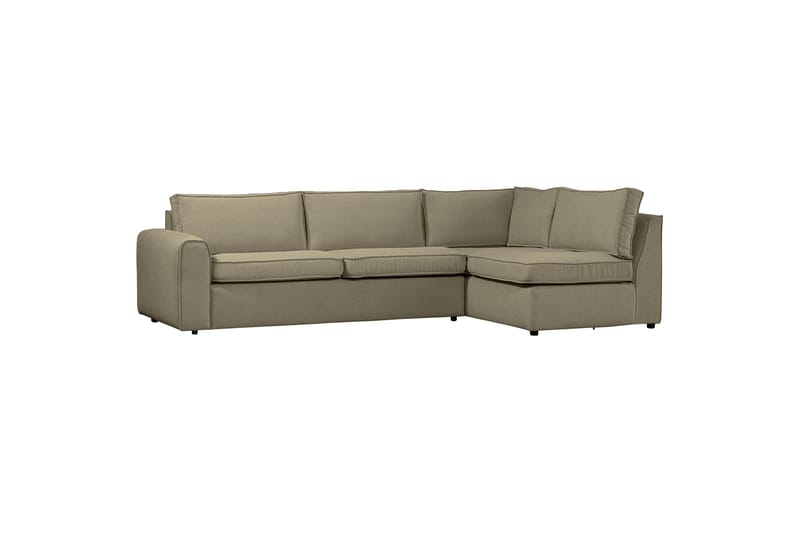 Freek Sofa med Chaiselong 3-personers - Lysegrøn - Sofa med chaiselong - 3 personers sofa med chaiselong