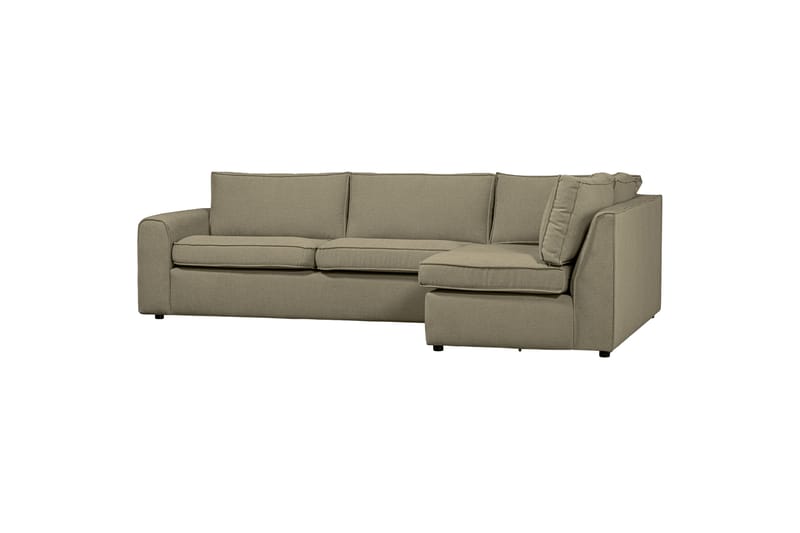 Freek Sofa med Chaiselong 3-personers - Lysegrøn - Sofa med chaiselong - 3 personers sofa med chaiselong