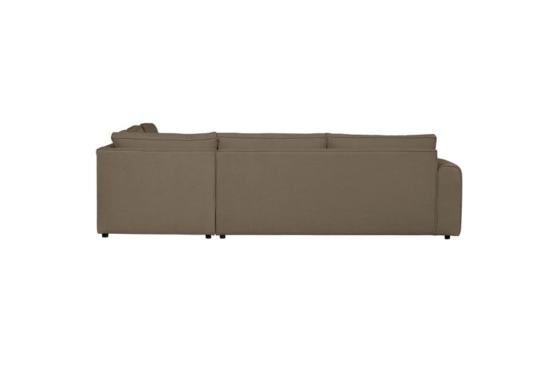 Freek Sofa med Chaiselong 3-personers - Mørk Sand - Sofa med chaiselong - 3 personers sofa med chaiselong