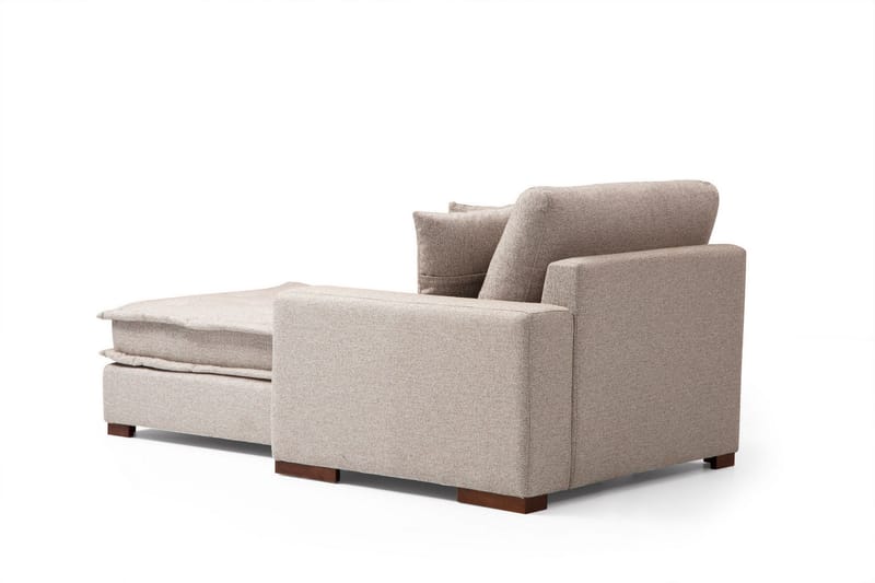 Gladfield Chaiselongsofa 3-personers - Beige - Møbler - Sofaer - Sofa med chaiselong - 3 personers sofa med chaiselong