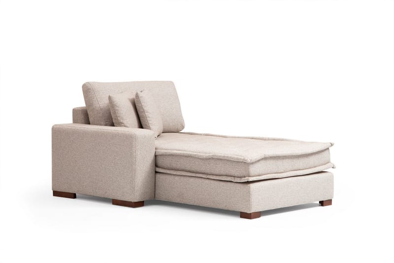 Gladfield Chaiselongsofa 3-personers - Beige - Møbler - Sofaer - Sofa med chaiselong - 3 personers sofa med chaiselong