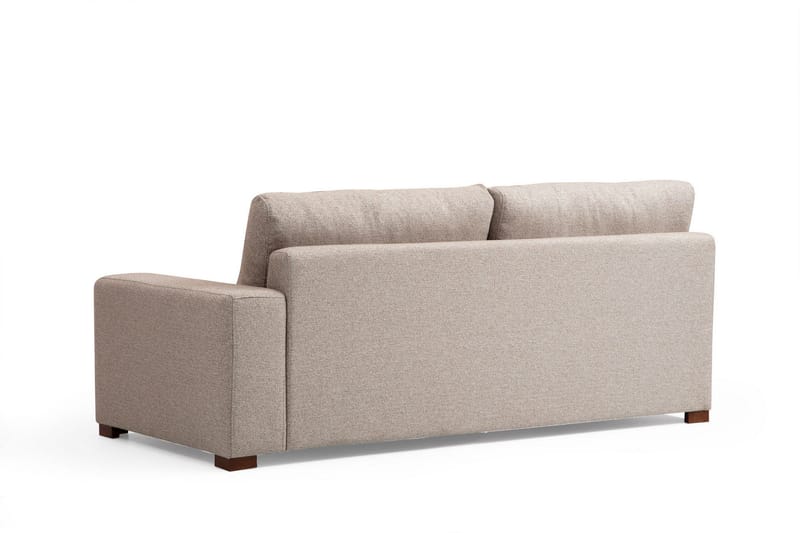 Gladfield Chaiselongsofa 3-personers - Beige - Møbler - Sofaer - Sofa med chaiselong - 3 personers sofa med chaiselong