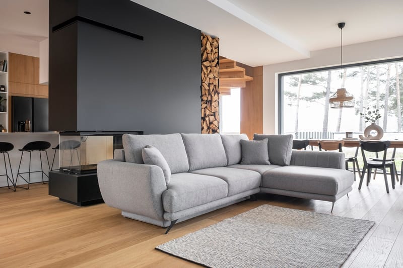 Larde Sofa med Chaiselong Højre, undefined