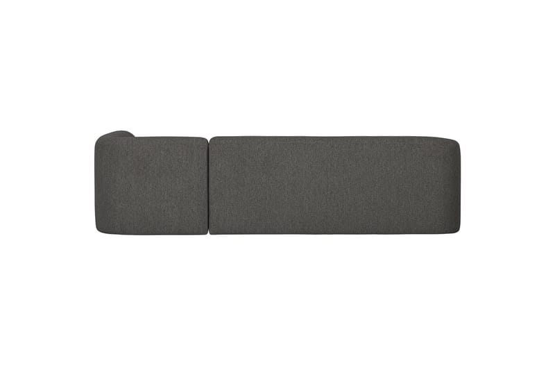 Mooli Sofa med Chaiselong 3-personers - Grå/Sort - Møbler - Sofaer - Sofa med chaiselong - 3 personers sofa med chaiselong