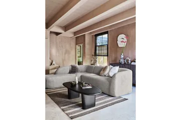 Mooli Sofa med Chaiselong 3-personers - Offwhite - Møbler - Sofaer - Sofa med chaiselong - 3 personers sofa med chaiselong
