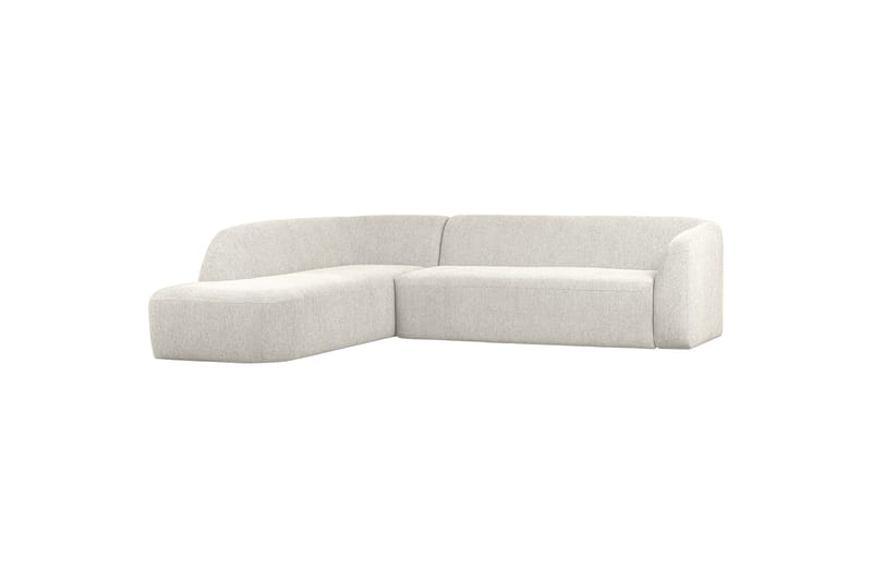 Mooli Sofa med Chaiselong 3-personers - Perlehvid - Sofa med chaiselong - 3 personers sofa med chaiselong