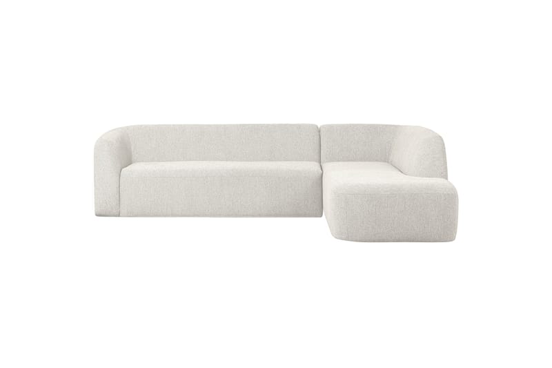 Mooli Sofa med Chaiselong 3-personers - Perlehvid - Sofa med chaiselong - 3 personers sofa med chaiselong