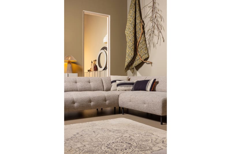 Ranta Sofa med Chaiselong 3-personers - Brun - Møbler - Sofaer - Sofa med chaiselong - 3 personers sofa med chaiselong