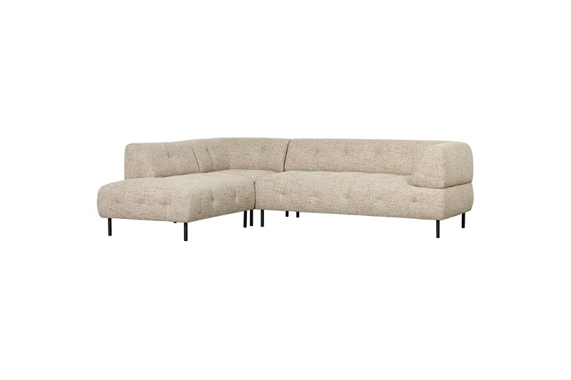 Ranta Sofa med Chaiselong 3-personers, Naturmelange