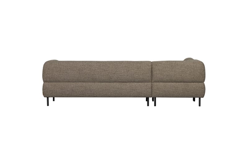 Ranta Sofa med Chaiselong 3-personers - Mørkebrun - Møbler - Sofaer - Sofa med chaiselong - 3 personers sofa med chaiselong