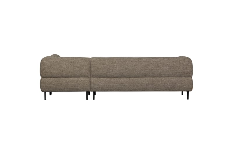 Ranta Sofa med Chaiselong 3-personers - Mørkebrun - Sofa med chaiselong - 3 personers sofa med chaiselong