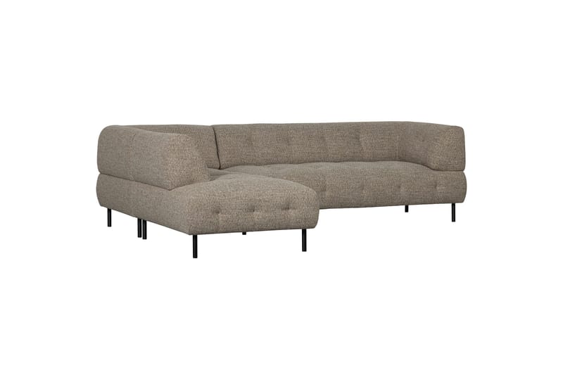 Ranta Sofa med Chaiselong 3-personers - Brun - Møbler - Sofaer - Sofa med chaiselong - 3 personers sofa med chaiselong