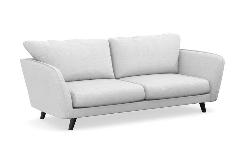 Trend Lyx 3-personers Stofsofa - Lysegrå - Møbler - Sofaer - Sofa med chaiselong