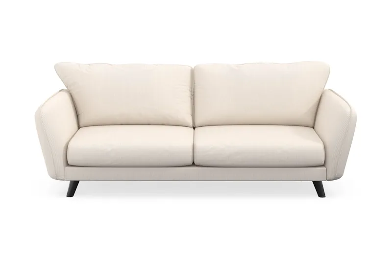 Trend Lyx 3-personers Manchestersofa, Beige