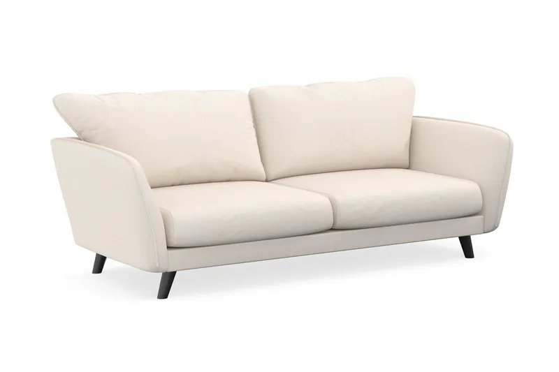 Trend Lyx 3-personers Manchestersofa - Beige - Møbler - Sofaer - 3 personers sofa