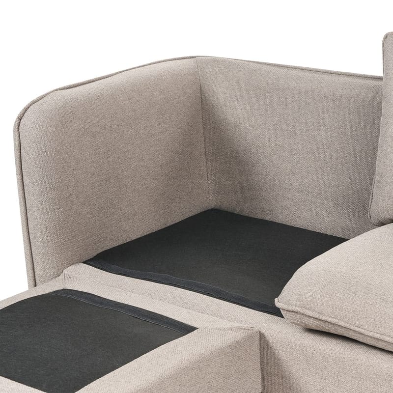 3-personers sofa Dalvik - Brun - Møbler - Sofaer - Hjørnesofa