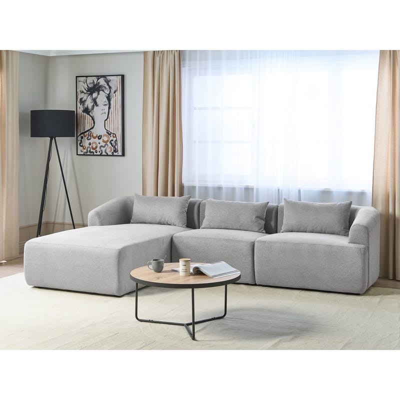 3-personers sofa Svansele - Lysegrå/Højrevendt - Møbler - Sofaer - Hjørnesofa