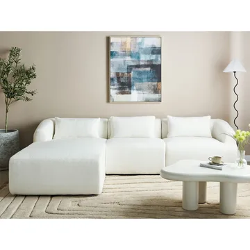 3-personers sofa Svansele - Hvid/Højrevendt - Møbler - Sofaer - Hjørnesofa