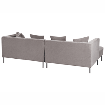 3-personers sofa Sater Højrevendt - Taupe - Møbler - Sofaer - Sofa med chaiselong
