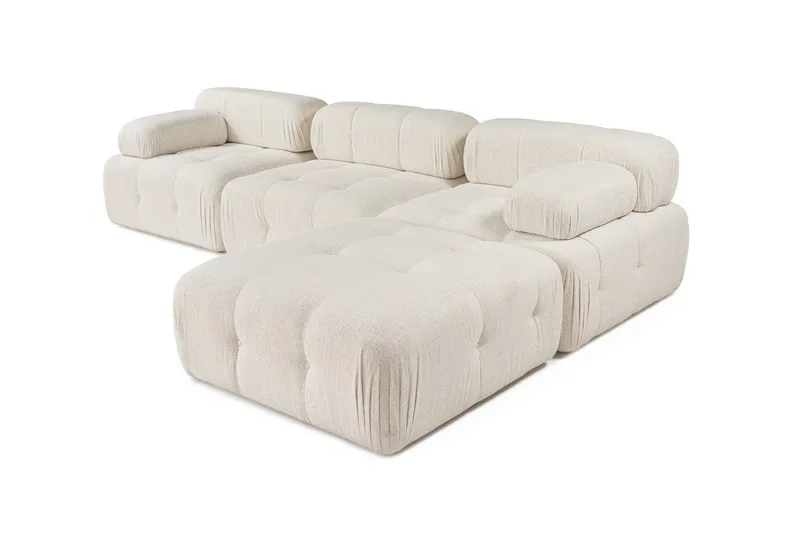 Belgin Boblet Divansofa 3-personers 315 cm bred - Møbler - Sofaer - Modulsofaer - Komplet modulsofa