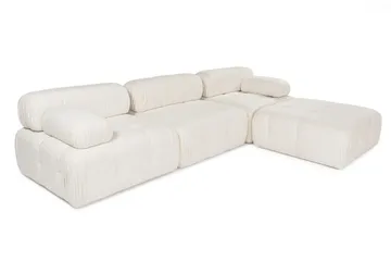 Belgin Boblet Divansofa 3-personers 315 cm bred - Møbler - Sofaer - Modulsofaer - Komplet modulsofa
