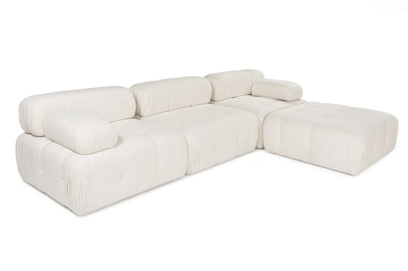 Belgin Boblet Divansofa 3-personers 315 cm bred - Møbler - Sofaer - Modulsofaer - Komplet modulsofa
