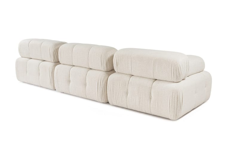 Belgin Boblet Divansofa 3-personers 315 cm bred - Møbler - Sofaer - Modulsofaer - Komplet modulsofa