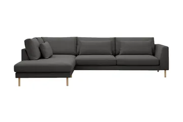 Florenz 4-personers Venstrevendt L-formet Chaiselongsofa i Stof