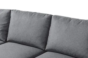 Peppe 4-personers Venstrevendt L-formet Chaiselongsofa i Stof - Lysegrå - Møbler - Sofaer - Sofa med chaiselong - 4 personers sofa med chaiselong