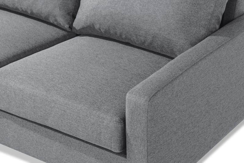 Peppe 4-personers Venstrevendt L-formet Chaiselongsofa i Stof - Lysegrå - Møbler - Sofaer - Sofa med chaiselong - 4 personers sofa med chaiselong