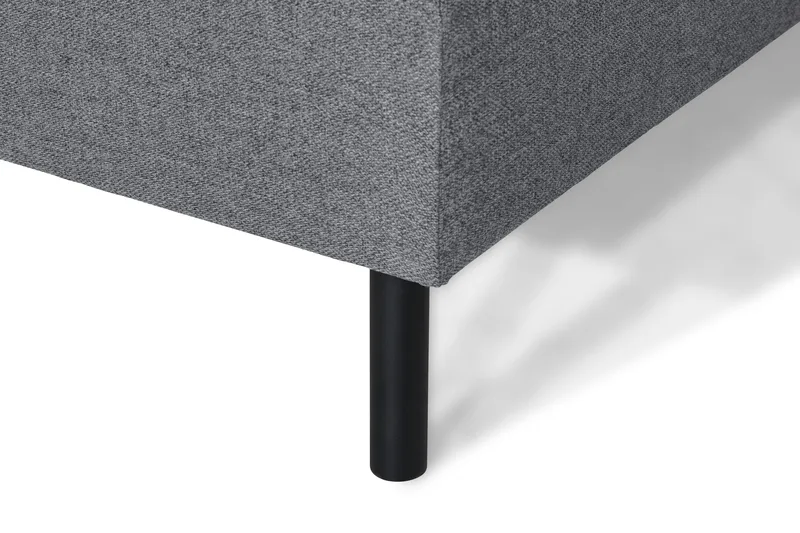 Peppe 4-personers Venstrevendt L-formet Chaiselongsofa i Stof - Lysegrå - Møbler - Sofaer - Sofa med chaiselong - 4 personers sofa med chaiselong