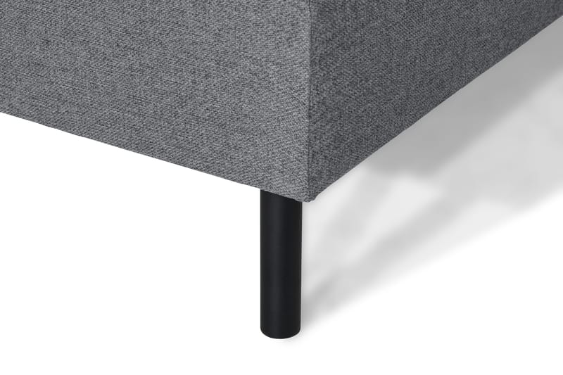 Peppe 4-personers Venstrevendt L-formet Chaiselongsofa i Stof - Lysegrå - Møbler - Sofaer - Sofa med chaiselong - 4 personers sofa med chaiselong