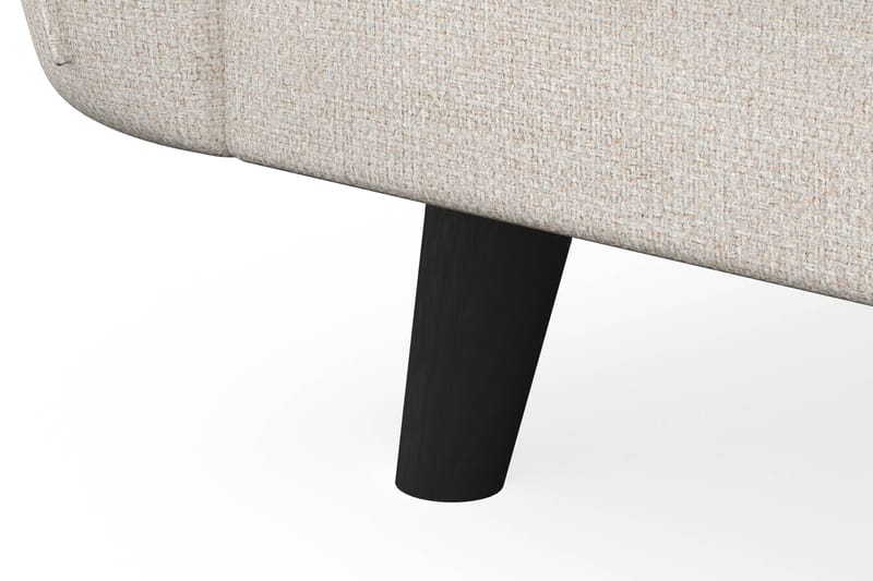 Trend Lyx 3-personers Venstrevendt L-formet Chaiselongsofa i Stof - Beige - Møbler - Sofaer - Sofa med chaiselong