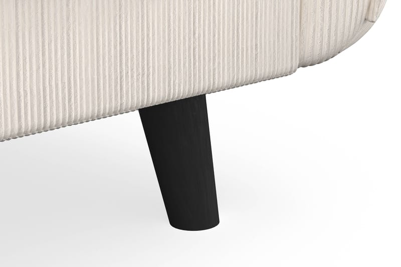 Trend Lyx 4-personers Højrevendt L-formet Chaiselongsofa i Manchester - Beige - Møbler - Sofaer - Sofa med chaiselong