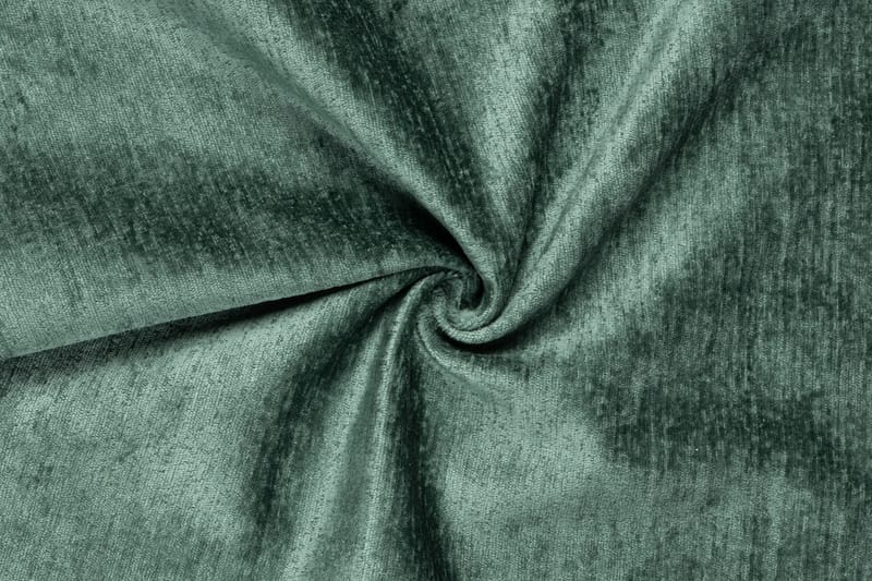 Trend Lyx 4-personers Højrevendt L-formet Chaiselongsofa i Fløjl - Mørkegrøn - Møbler - Sofaer - Sofa med chaiselong - 4 personers sofa med chaiselong