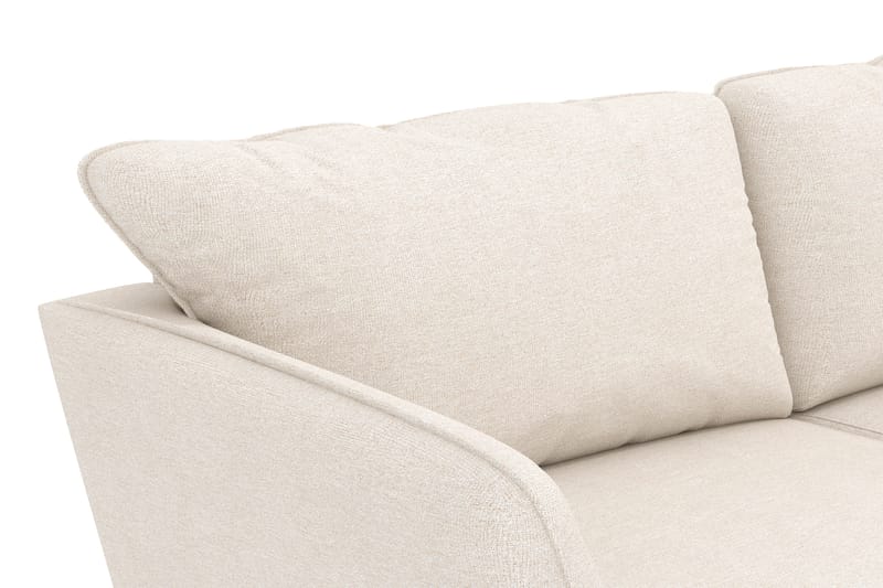 Trend Lyx 4-personers Højrevendt L-formet Chaiselongsofa i Stof - Beige - Møbler - Sofaer - Sofa med chaiselong - 4 personers sofa med chaiselong