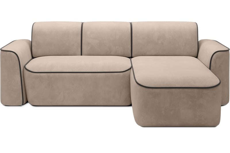 Ume 4-personers Sofa med Divan, Creme