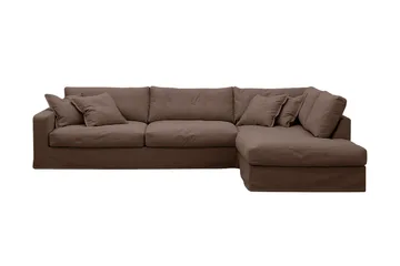 Valencia Ekstra dyb 4-personers sofa med chaiselong højre