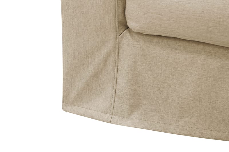 Valencia Ekstra dyb 4-personers sofa med chaiselong højre - Beige - Møbler - Sofaer - Sofa med chaiselong - 4 personers sofa med chaiselong