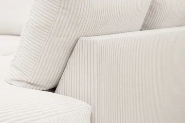 Valencia Ekstra Dyb 4-personers Sofa med Chaiselong Højre - Offwhite - Møbler - Sofaer - Sofa med chaiselong - 4 personers sofa med chaiselong