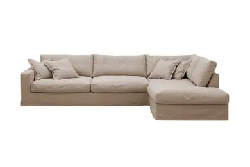 Valencia Ekstra dyb 4-personers sofa med chaiselong højre