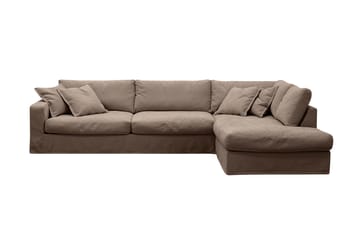 Valencia Ekstra dyb 4-personers sofa med chaiselong højre